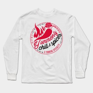 Yungmeng Chili and Spices Long Sleeve T-Shirt